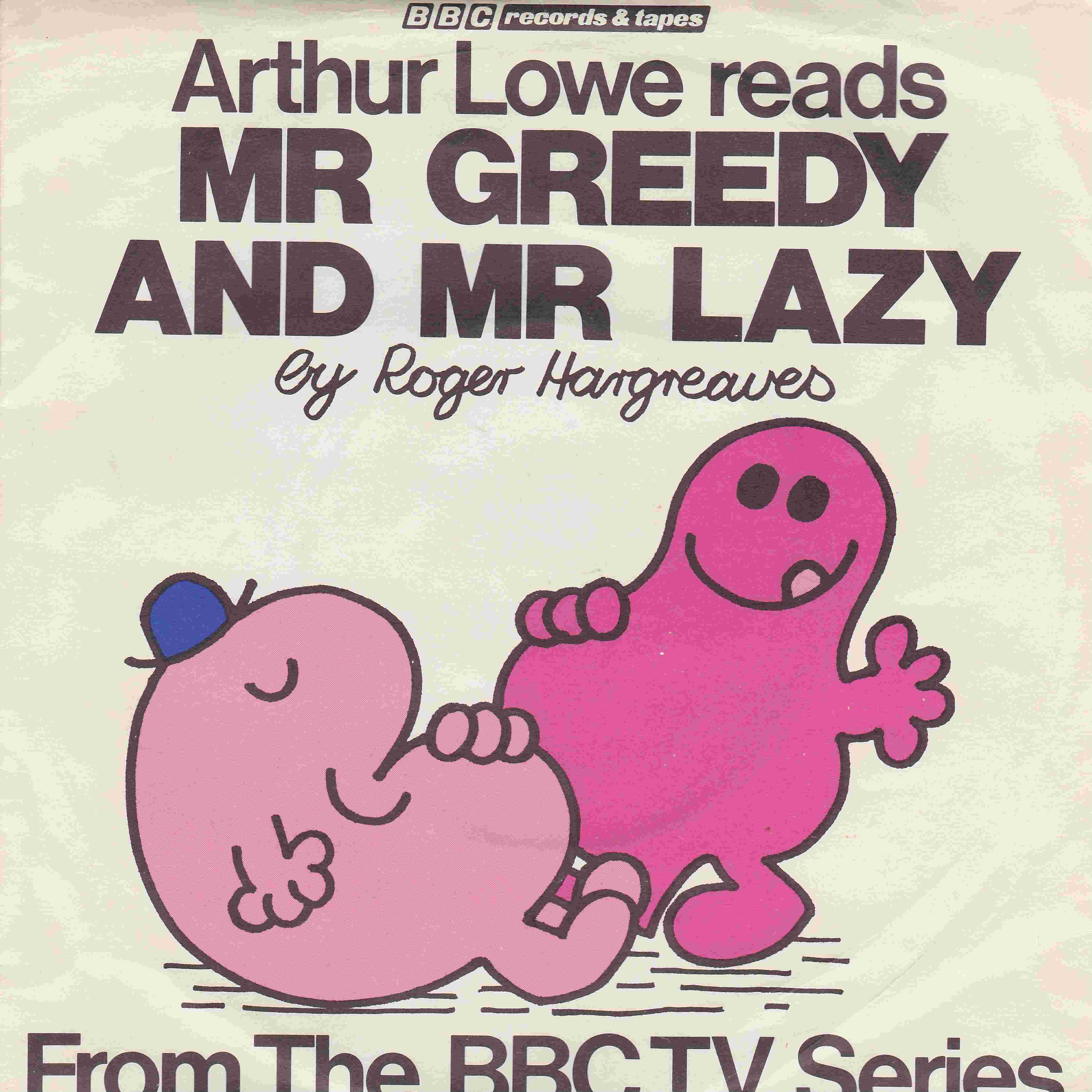 Picture of RESL 42 Mr Men - Mr Greedy by artist Roger Hargreaves from the BBC records and Tapes library